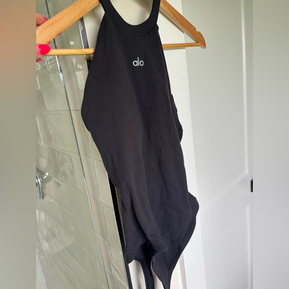 ALO Yoga Kids Black Overalls